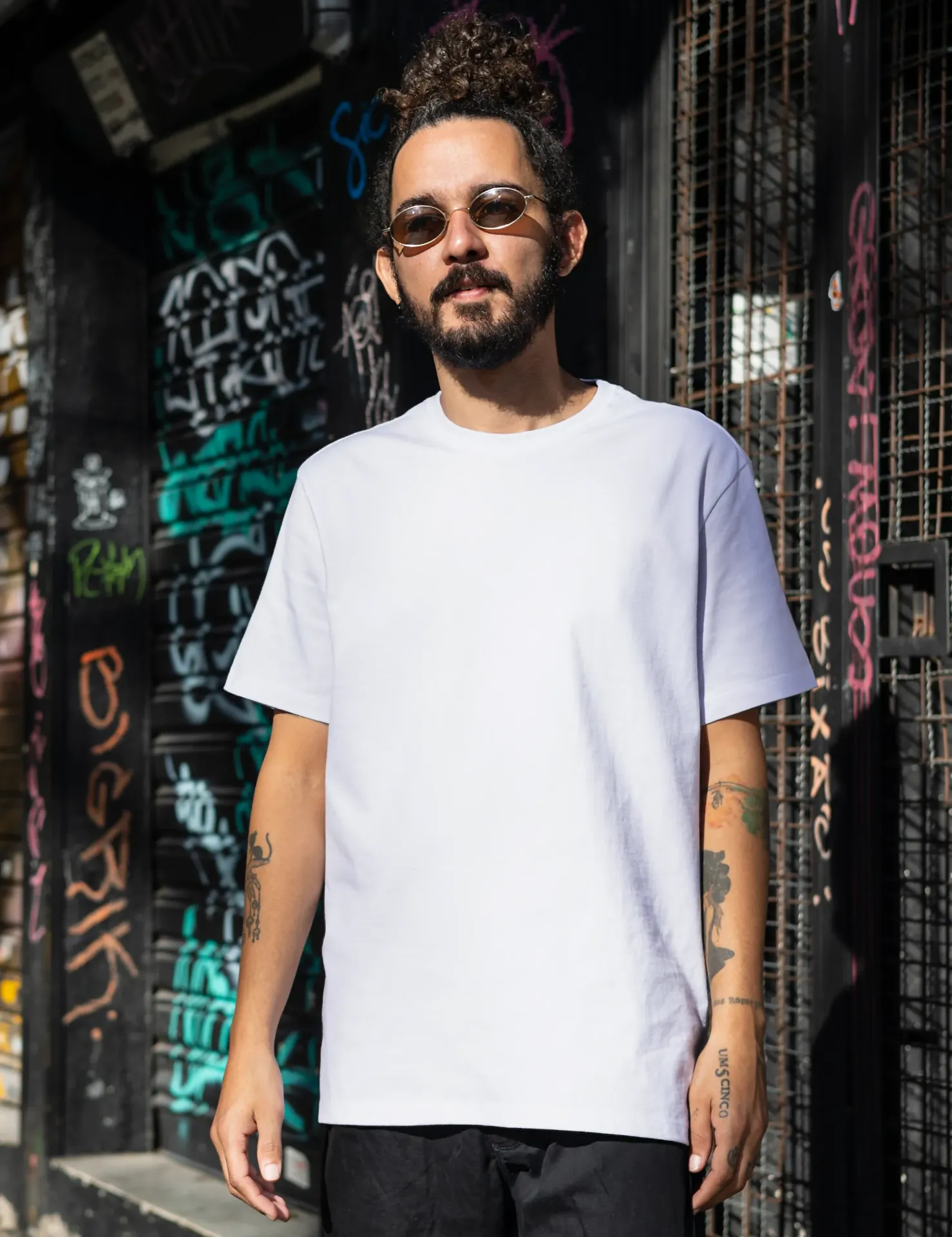 [HR-TEE-RW-S1] HRUSHE Tees - White (S, Regular)