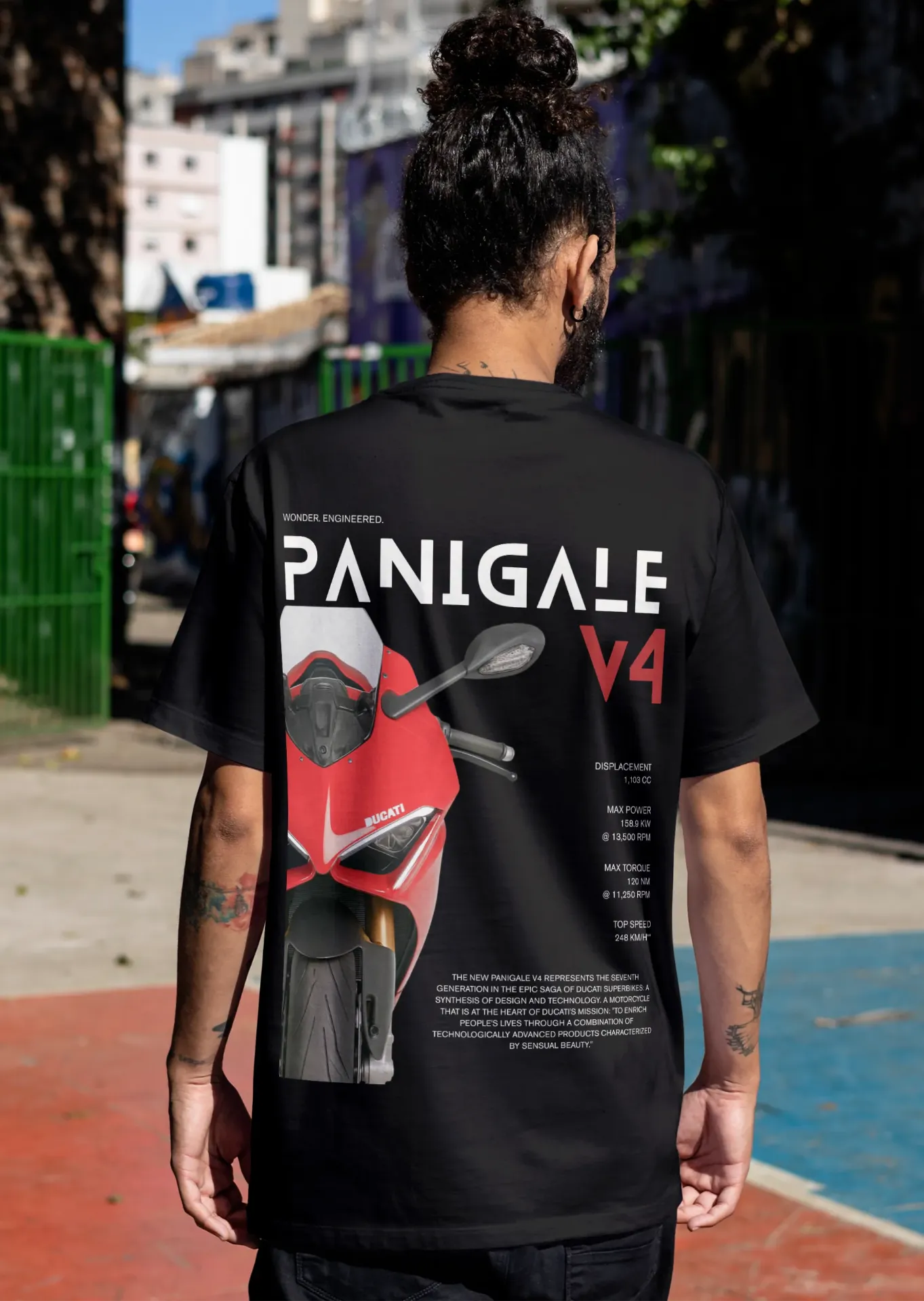 HRUSHE Panigale V4 T-Shirt